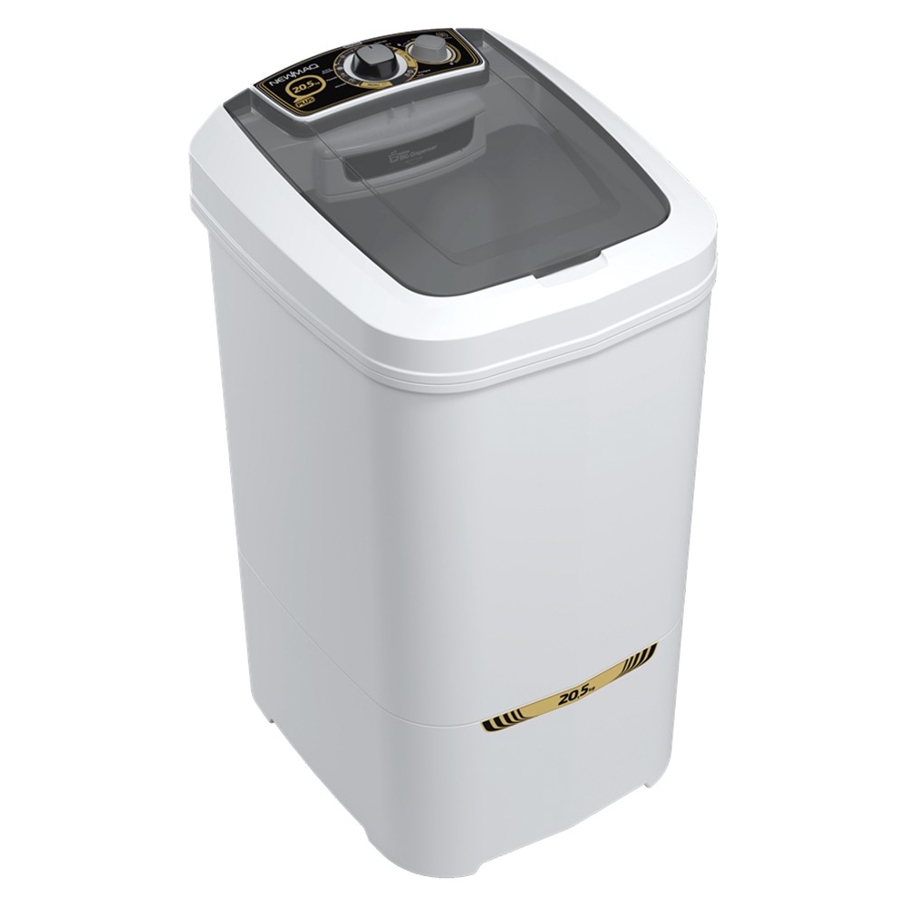 Tanquinho Newmaq Plus 20kg Semiautomático com Big Dispenser