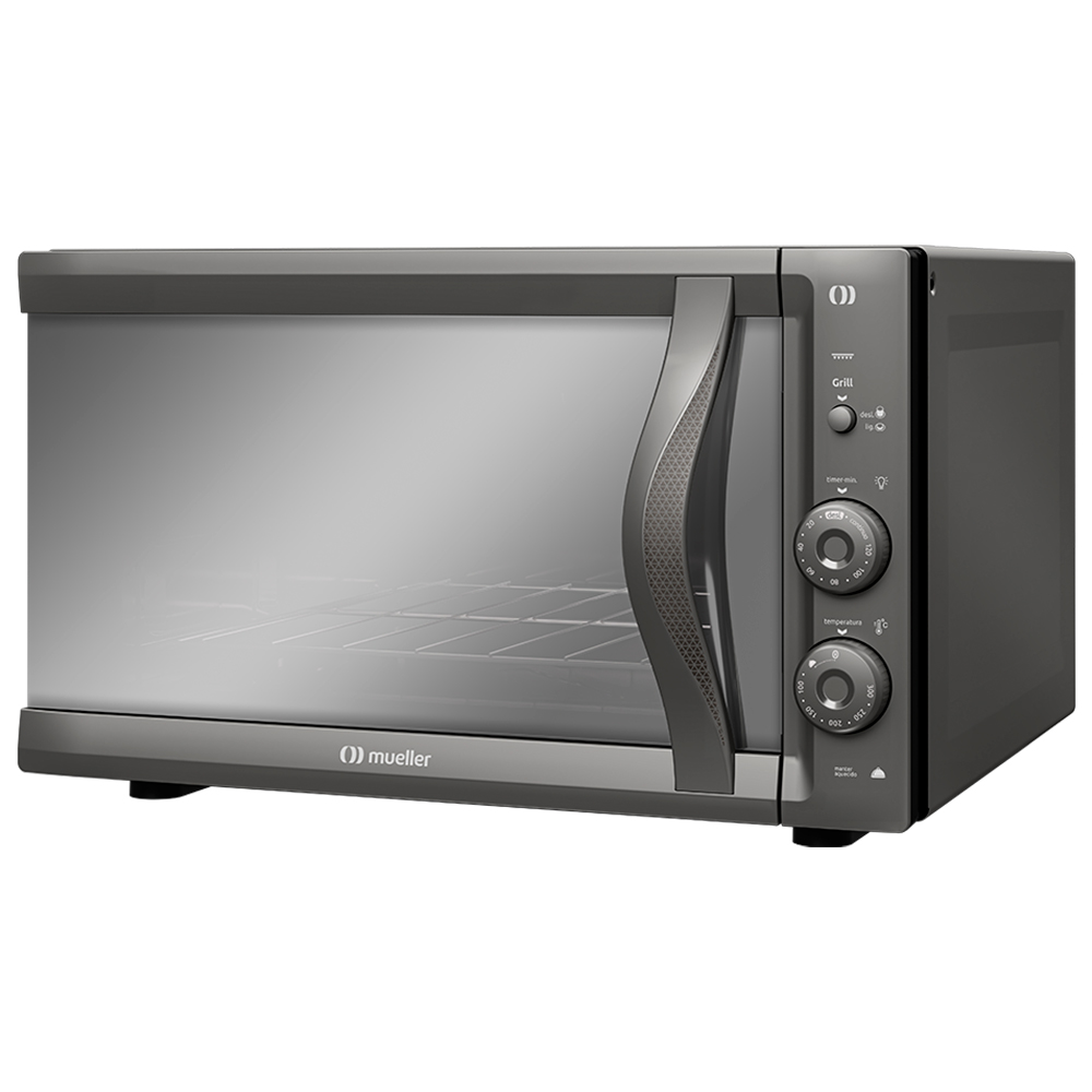 Forno Elétrico de Bancada Mueller 50L Gril Espelhado MFB50F