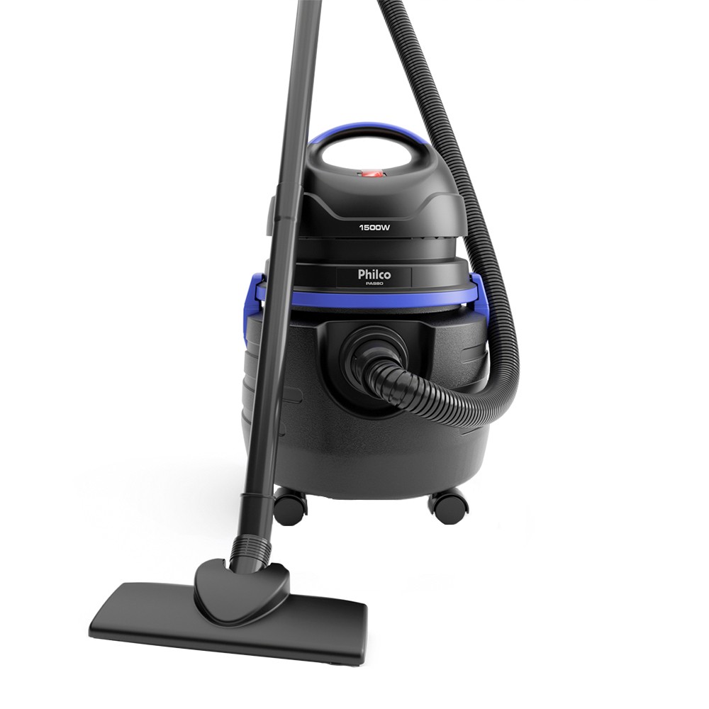 Aspirador de Pó e Água Philco 1500W 20L Com Fio PAS80