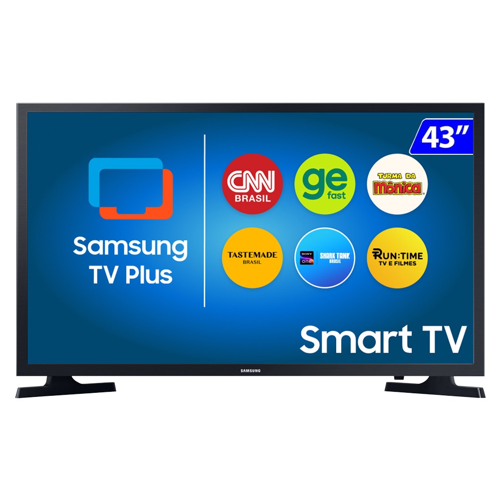 Smart TV Samsung LED 43" Full HD Wi-Fi Tizen HDR UN43T5300AGXZD