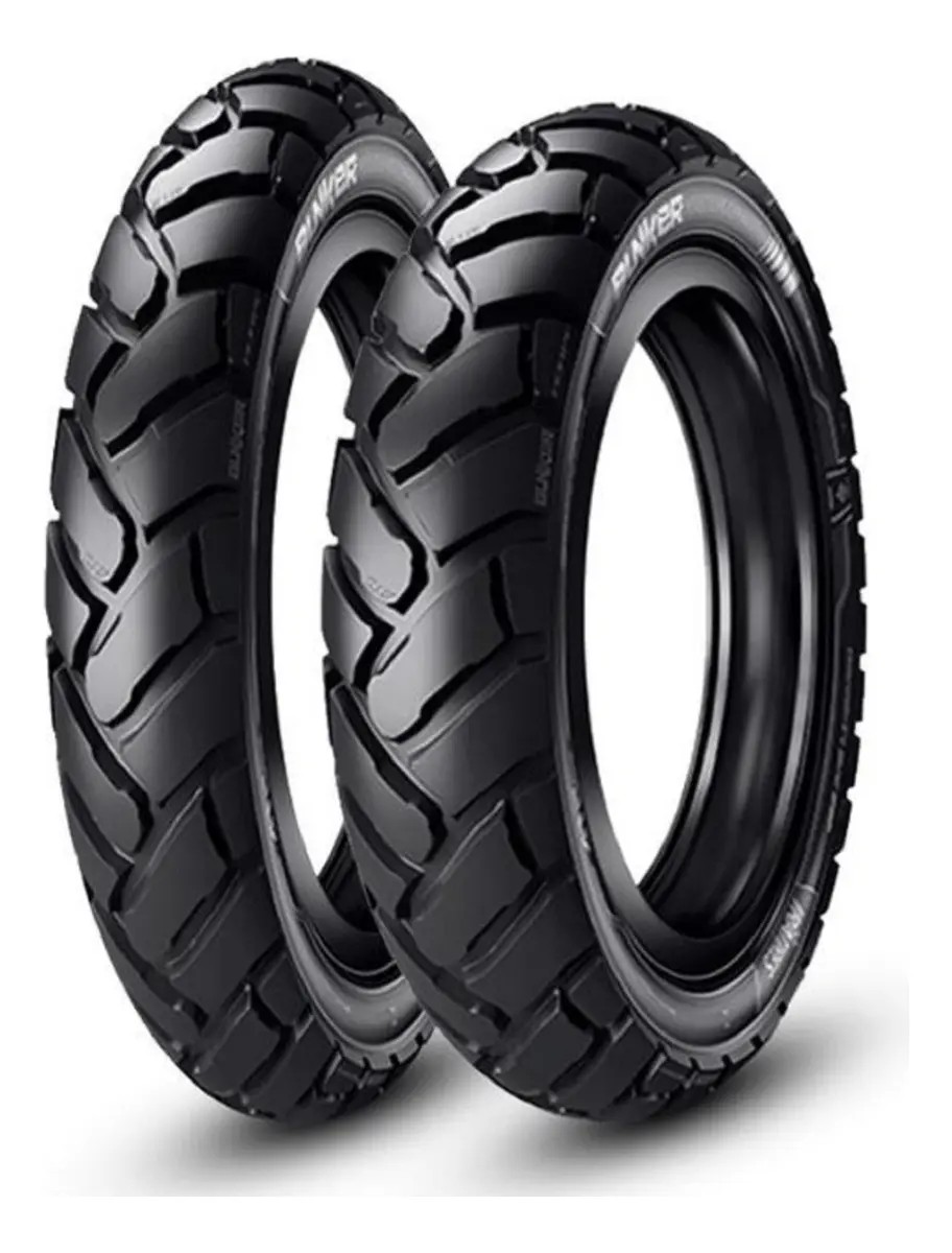 Pneu 120/80-18 E 90/90-21 Bunker Xre 300 Tornado Lande