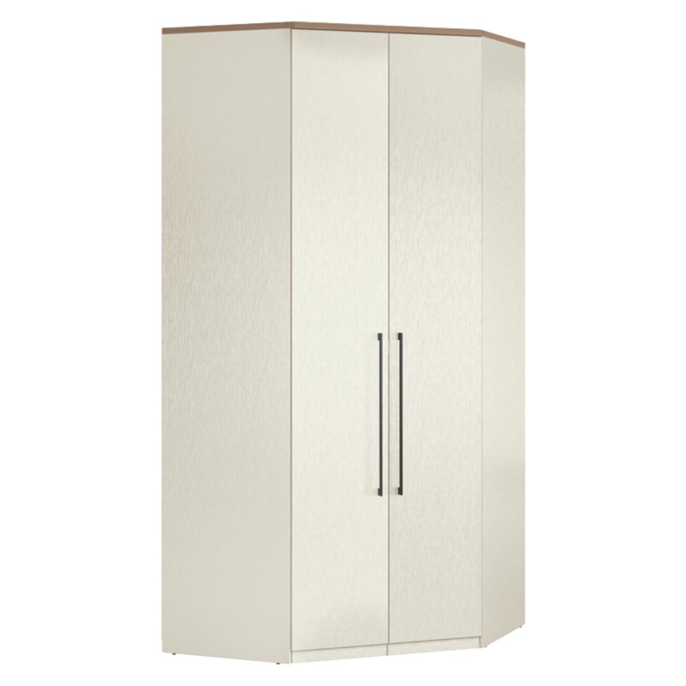 Modulo Closet de Canto Doce Vida 2 Portas 3 Gavetas MDF Santos Andirá