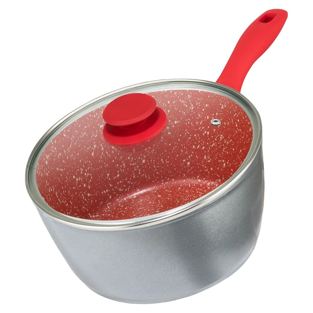 Panela Avulsa Philco Alumínio 3L Redstone Tampa de Vidro PPN22A
