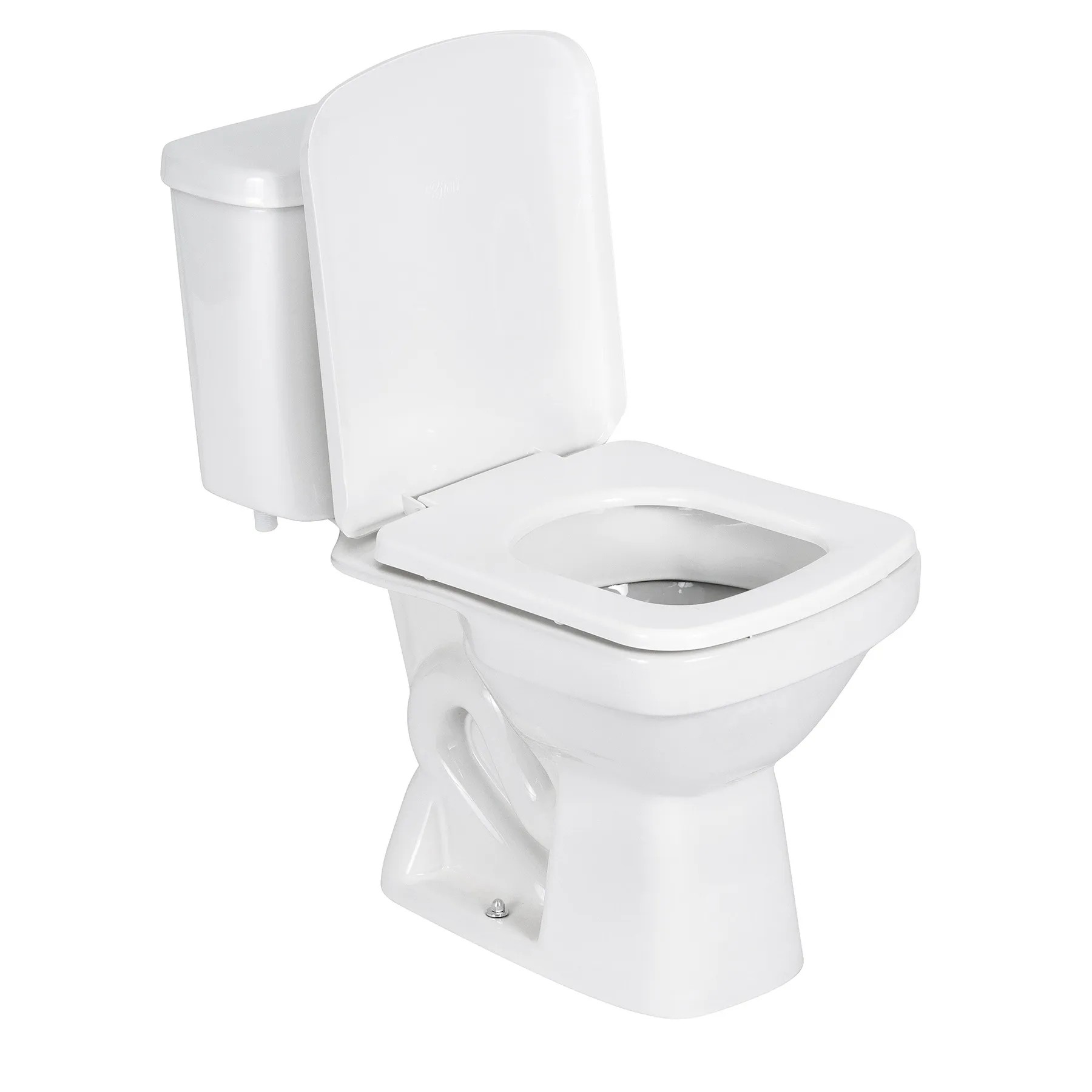 Kit Vaso Sanitário com Caixa Acoplada e Assento Branco Duplo Acionamento 3/6L Saída Vertical Lirio Fiori