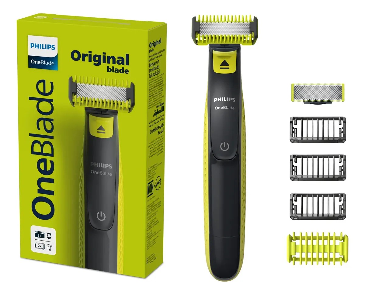 Barbeador e Aparador Elétrico Philips OneBlade para Rosto