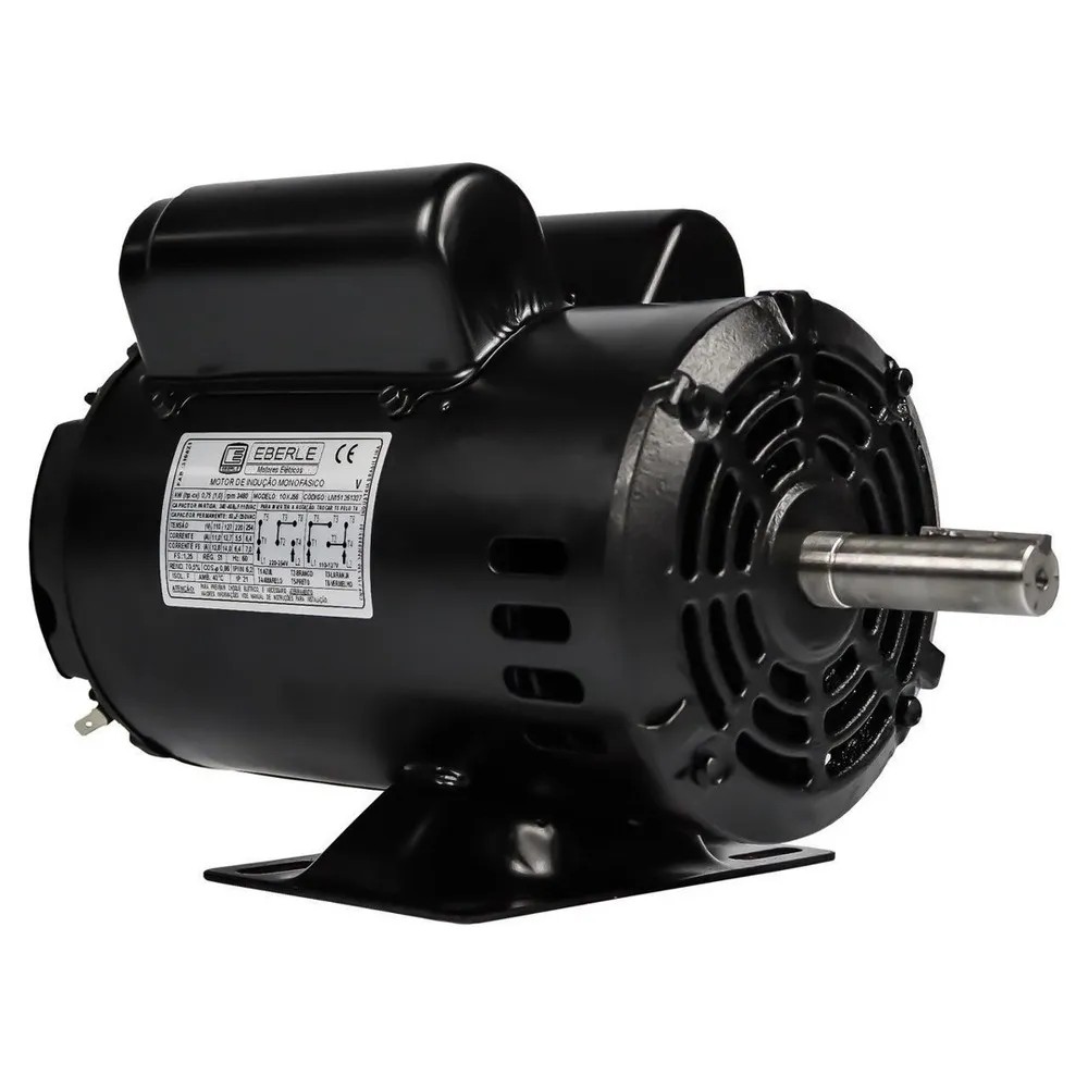 Motor Elétrico Monofásico 2 Cavalos Alta Rotação 2P 110/220 Mercosul