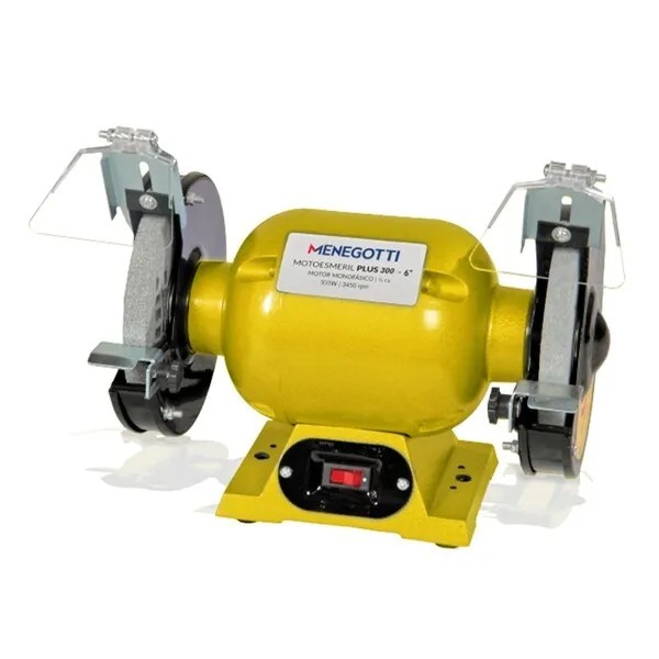 Moto Esmeril Plus 300-6 300W Bivolt Menegotti