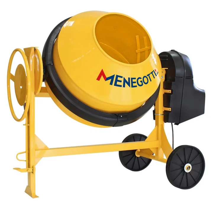 Betoneira 400L 2CV 4 Polos Monofásica 220V com Kit de Segurança MENEGOTTI-PRIME400