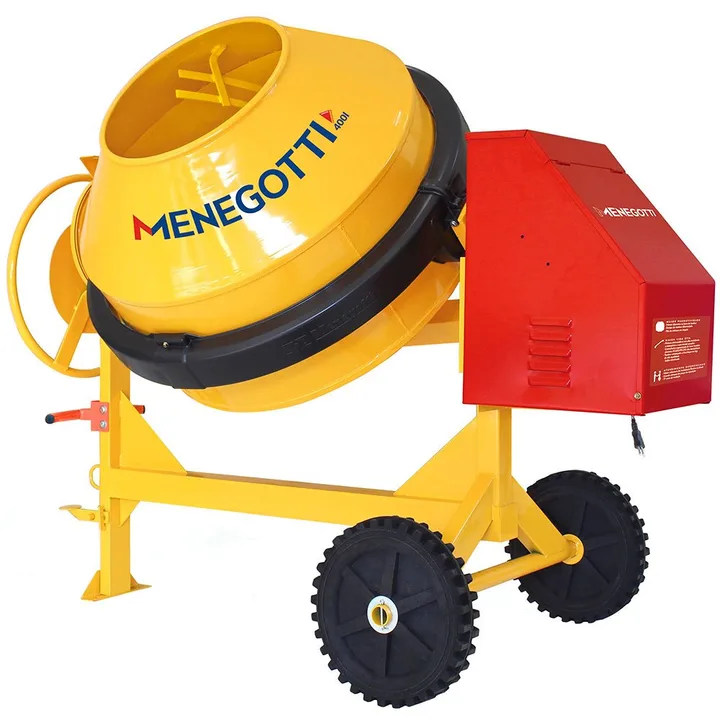 Betoneira Rental 400L com Kit de Segurança MENEGOTTI-400REN