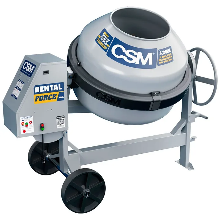 Betoneira Rental Force 400L Sem Motor com Painel CSM-71000251