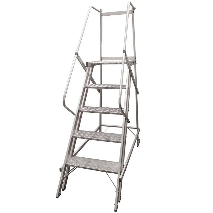Escada Plataforma Trepadeira 4 Degraus 1,25m ESCALEVE-TRE-1,25