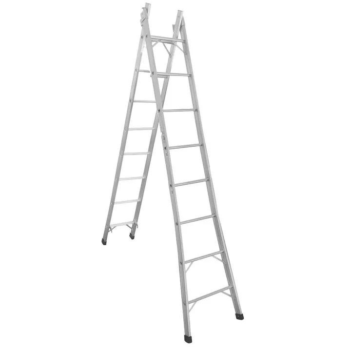 Escada Extensível Alumínio 2 X 08 Degraus EPE08 GIBAFER-5017