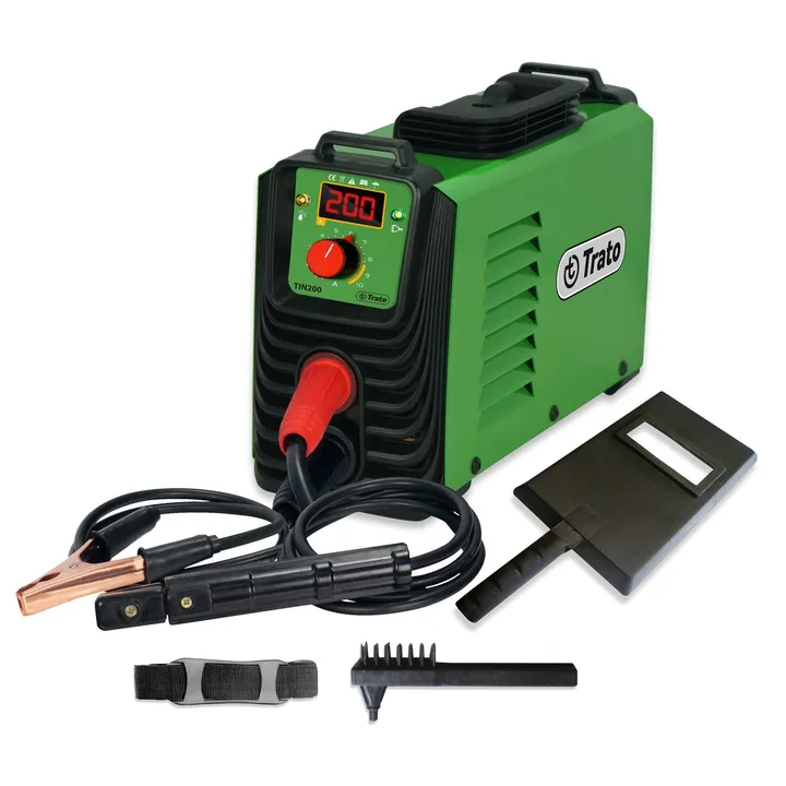 Máquina Solda Inversora 200a Mma Tig Lift Tin200 Trato