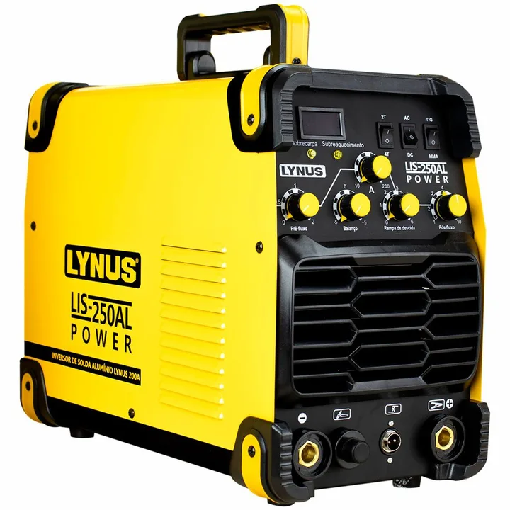 Máquina de Solda Inversora TIG/MMA LIS-250L 200A com Tocha LYNUS-00011022.6
