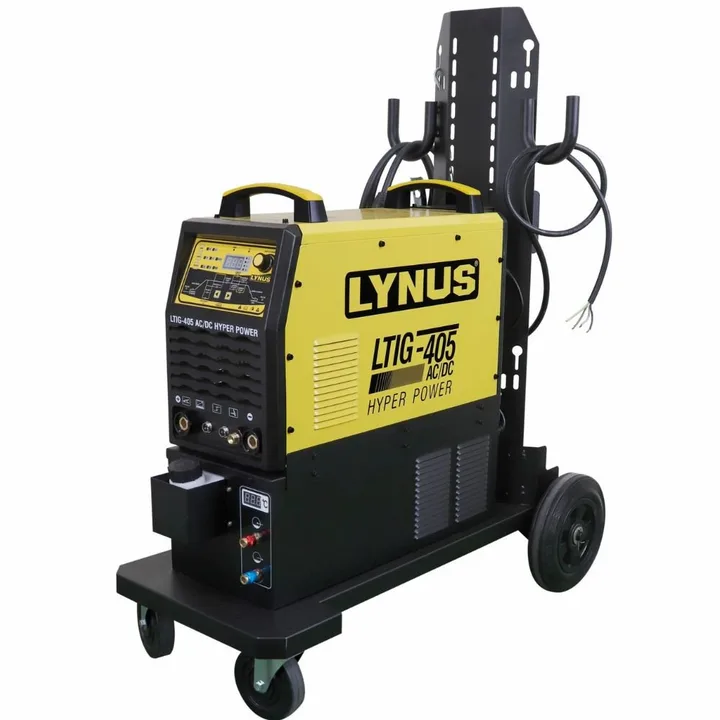 Máquina de Solda Inversora TIG/MMA Pulsada 400A 220/380V Trifásica LYNUS-LTIG ACDC-405