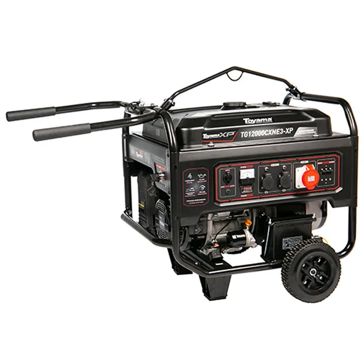 Gerador de Energia a Gasolina TG12000CXNE3D 4T 622CC 13KVA Trifásico . TOYAMA-201-011