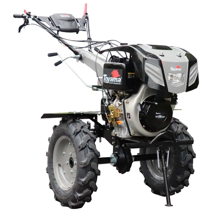 Motocultivador a Diesel TDT135RE12-XP 4T 11HP 418CC Partida Elétrica e Manual com Farol TOYAMA-704-013