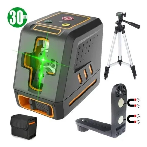 Nível Profissional A Laser Verde 30m Distância Alta Precisão