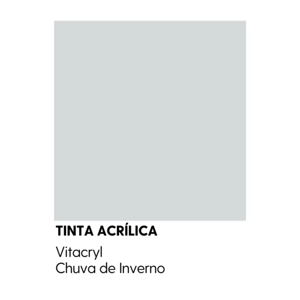 Tinta Emborrachada Acetinada Cinzas - Chuva De Inverno - 3 6 Lts