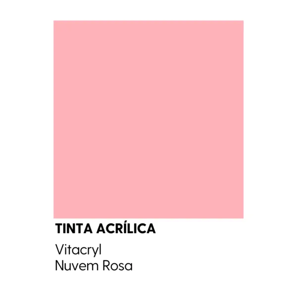 Tinta Emborrachada Acetinada Rosas - Nuvem Rosa - 3 6 Lts