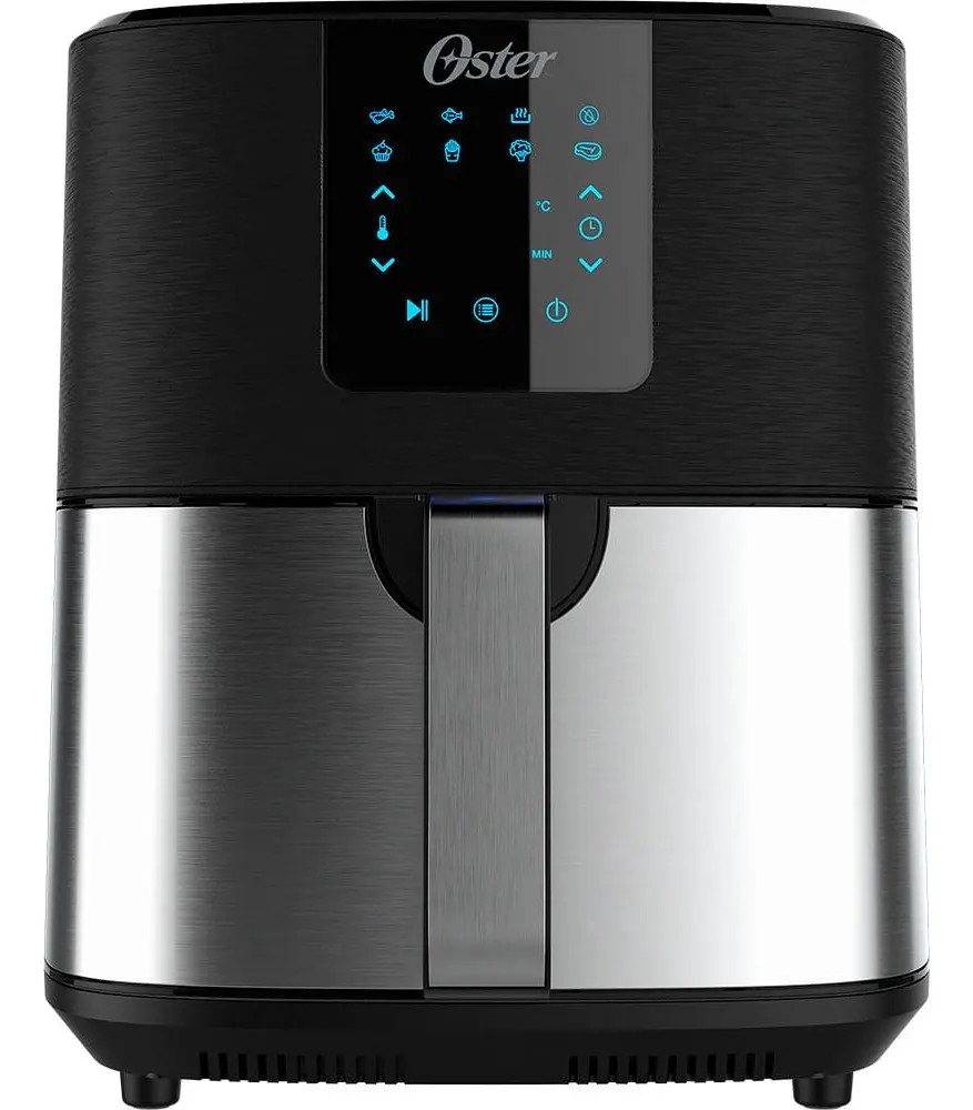 Fritadeira Digital Inox 4,8l Oster Com Painel Touch