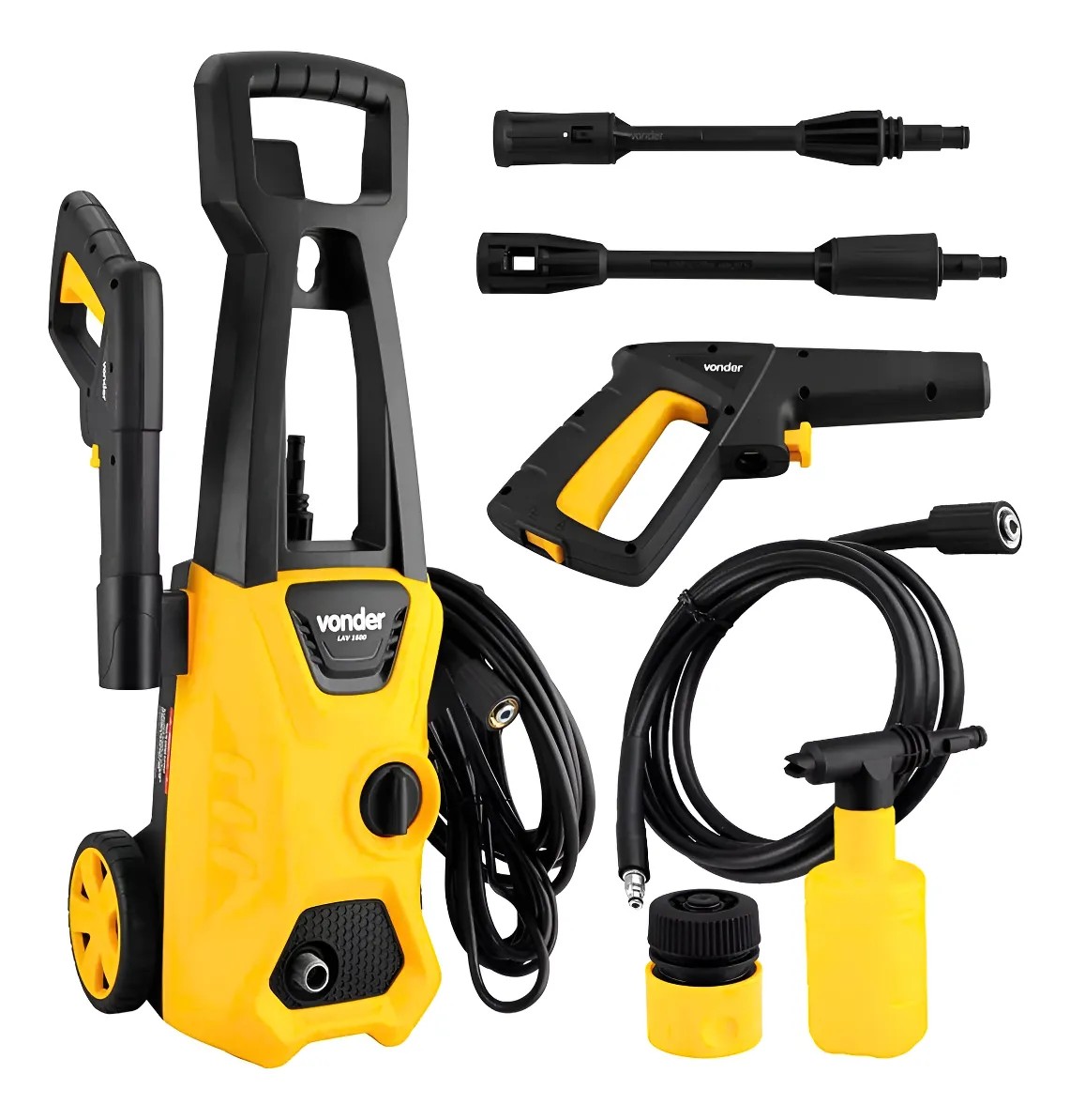 Lavadora De Alta Pressão Lav 1600, 1.600 Lbf/pol² Vonder