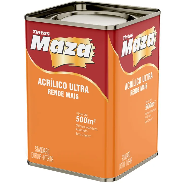 Tinta Acrílica Ultra Marrocos Fosco 18L MAZA-898