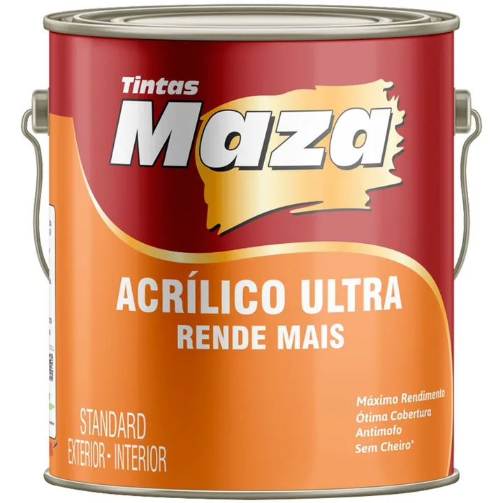 Tinta Acrílica Ultra Verde Musgo 3,6L MAZA-11345