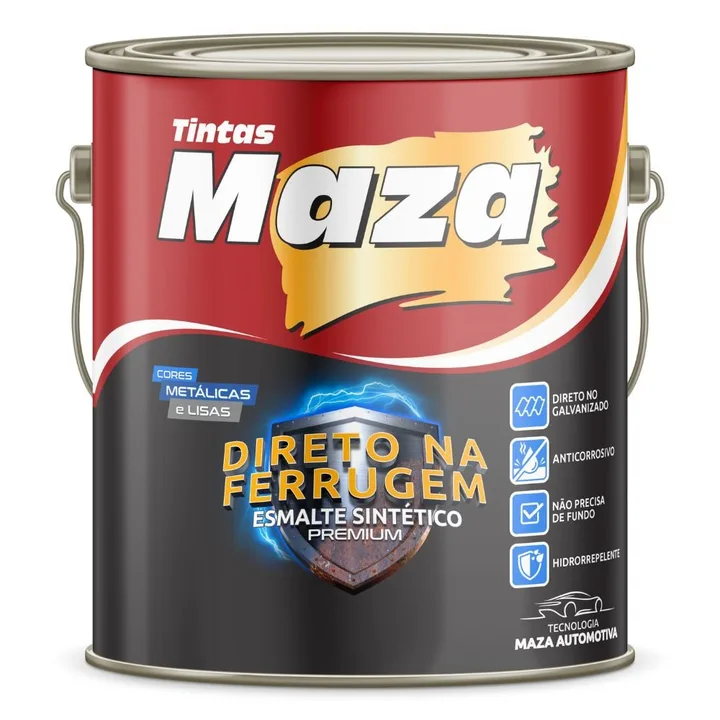 Tinta Esmalte Sintético Branco 3,6 Litros MAZA-18789