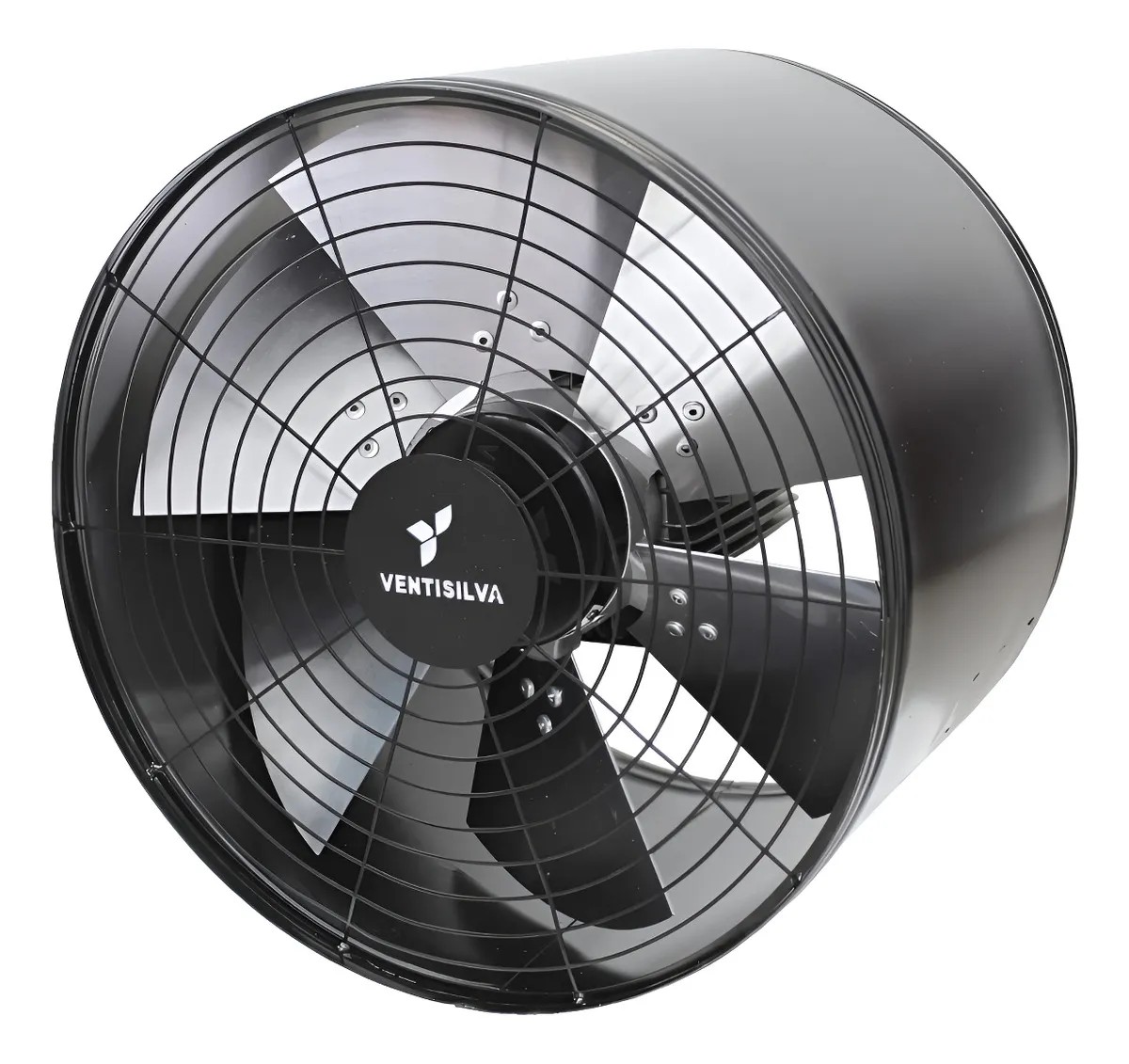 Ventilador Exaustor Industrial Axial 30cm Monofásico Ventisilva E30 M4