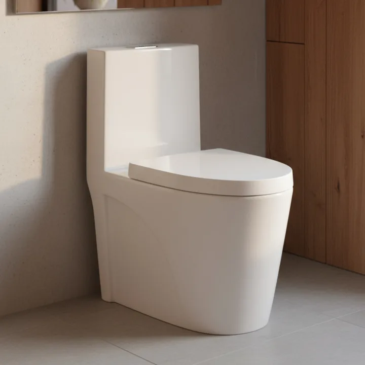 Vaso Sanitario Monobloco Cerâmica Grande Privada Caixa Acoplada Branco Saída Vertical Oslo