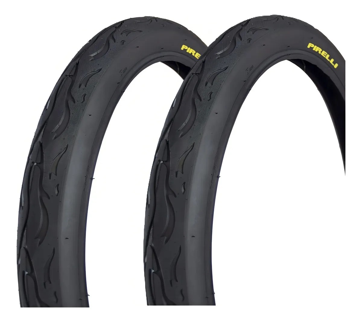 Par Pneu Aro 26 X 2.125 Pirelli Tornado Beta Flame Balão