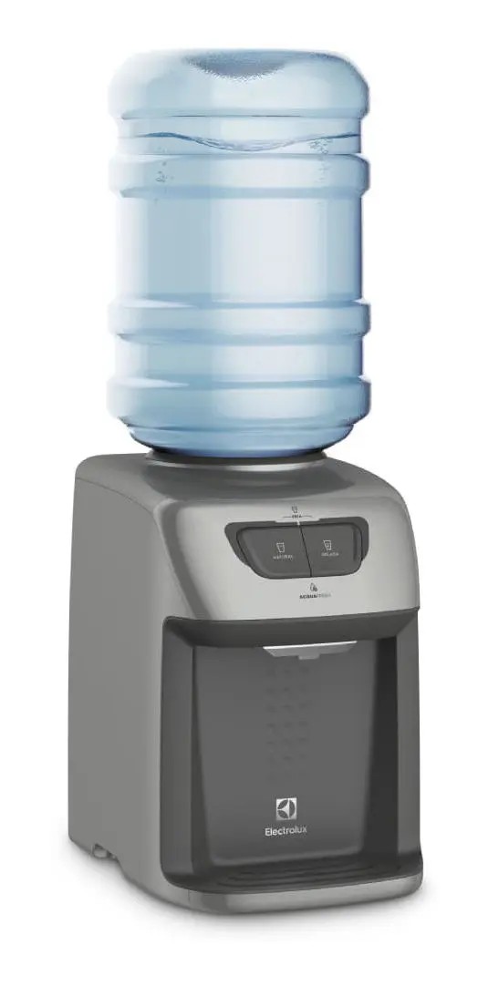 Bebedouro de Água Electrolux Prata com Refrigeração Eletrônica