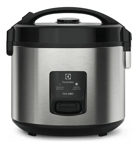 Panela de Arroz Elétrica Electrolux por Rita Lobo 3,5L Inox Efficient 2 em 1 ERC20