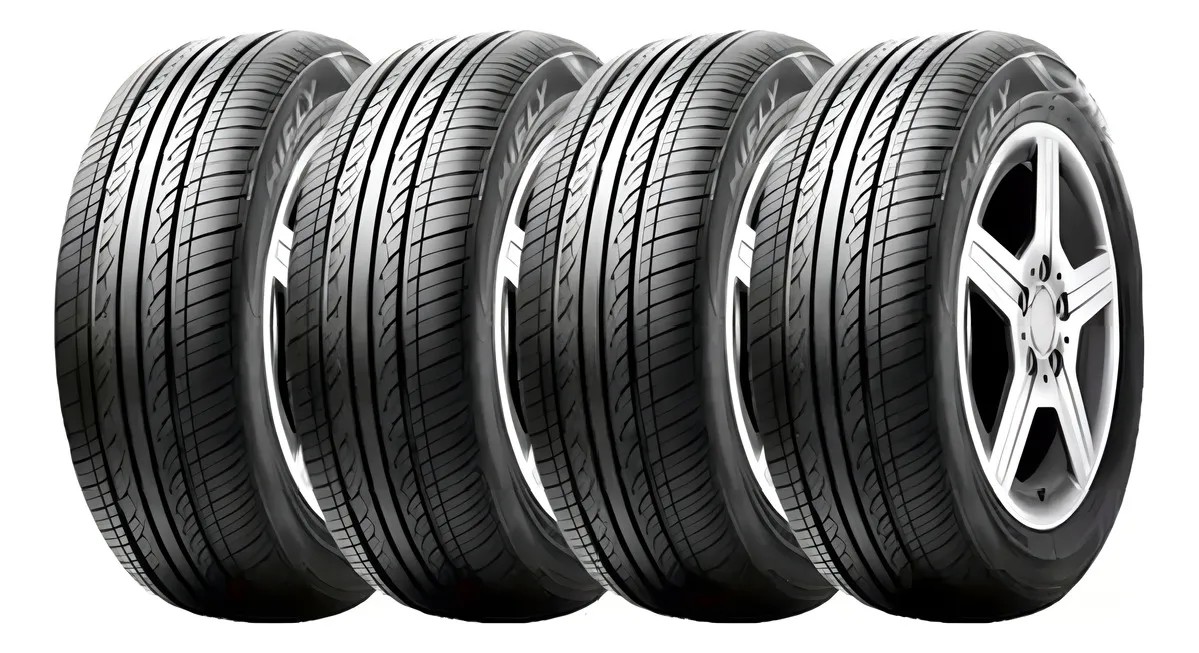 Jogo Pneu Hifly Aro 13 175/60r13 Hf-261 77h Índice De Velocidade H